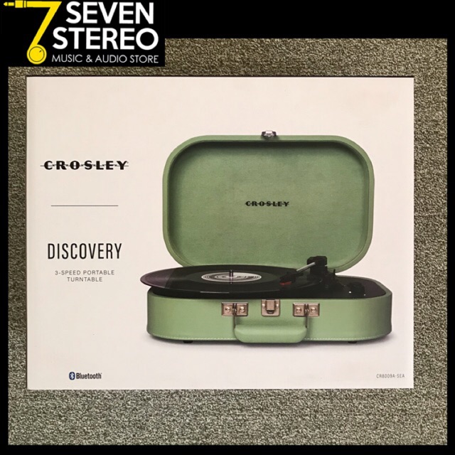 Crosley Discovery Portable Turntable Player, pemutar piringan hitam