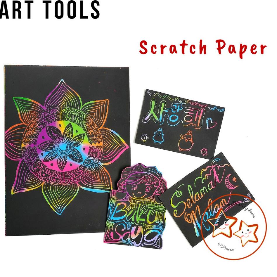 

0p⁑Best Scratch Paper / Kertas Hitam Kaligrafi J67