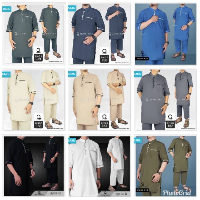 BEST SELLER Setelan Kurta Pakistan/Setelan Koko Pakistan