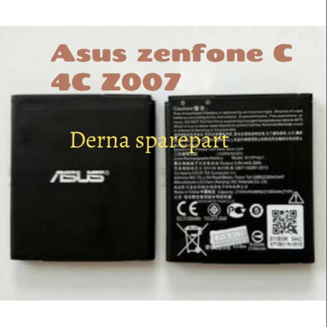 Baterai Batre Asus zenfone C 4C Z 007 Original