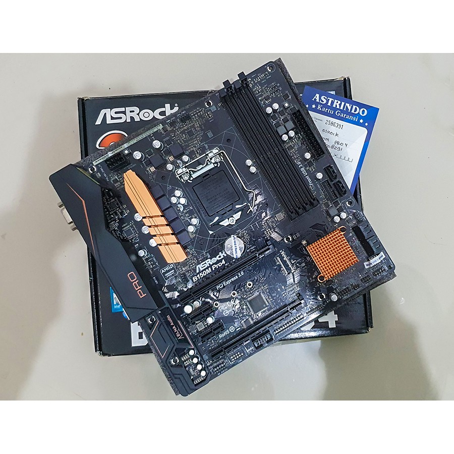 ( Motherboard Intel ) ASRock B150M Pro4 - LGA1151 , B150 , DDR4