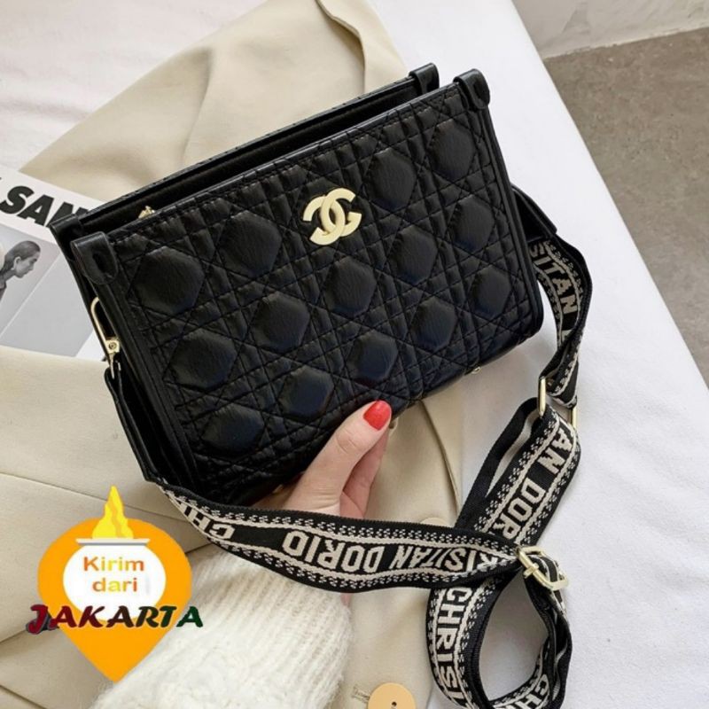 (2PC BISA IKG)GTBI99884514 New Arrival  !!!  Tas Selempang  Tas Wanita Import  Premium Terbaru