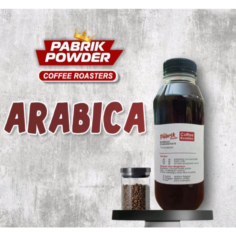 Espresso cair /Konsentrat kopi 500 ml - Full Arabica