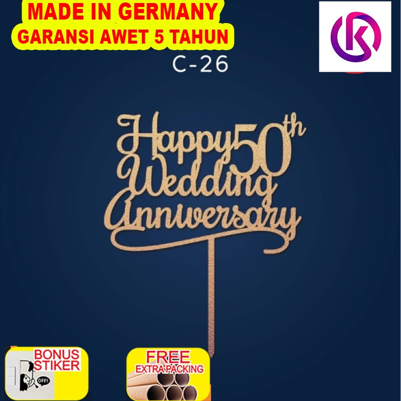 

Promo C-26 / BISA REQUEST TULISAN / ANNIVERSARY / CAKE TOPPER / HIASAN KUE