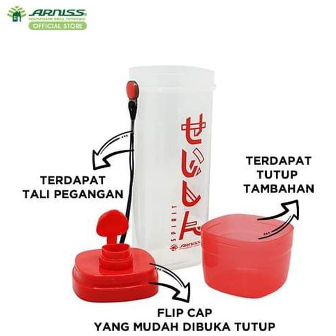 *HAZELCARE* ARNISS Metro Seishin DB-0807 Water Bottle 700ml 700 ml - Botol Minum