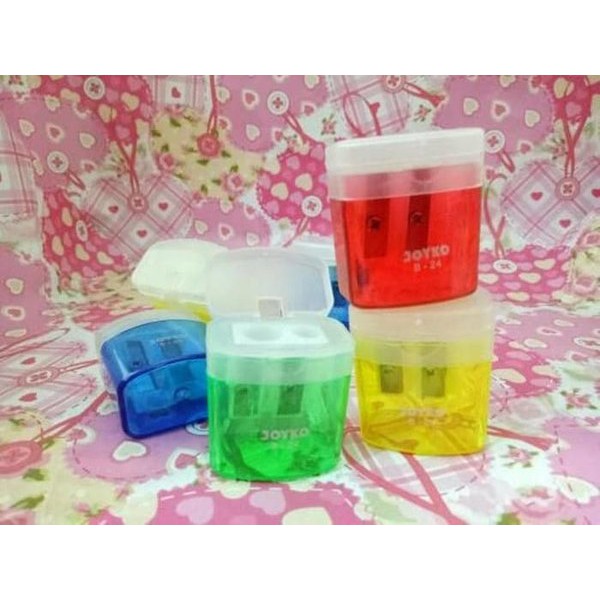 

Rautan Orotan Serutan Pensil Joyko B - 24 2 lubang #stationary