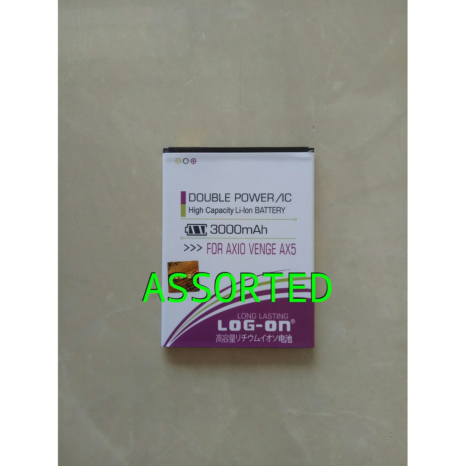BATERAI/BATTERY LOG ON DOUBLE POWER AXIOO VENGE AX5