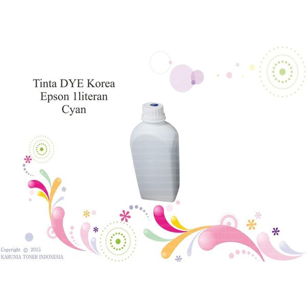 

Promo Tinta DYE Korea Epson 1literan Cyan Berkualitas tools n parts Murah