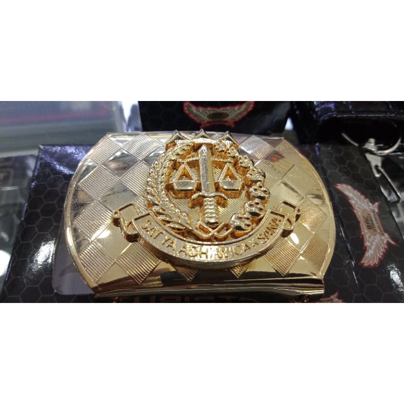 kepala sabuk kejaksaan kepala gesper kejaksaan ri