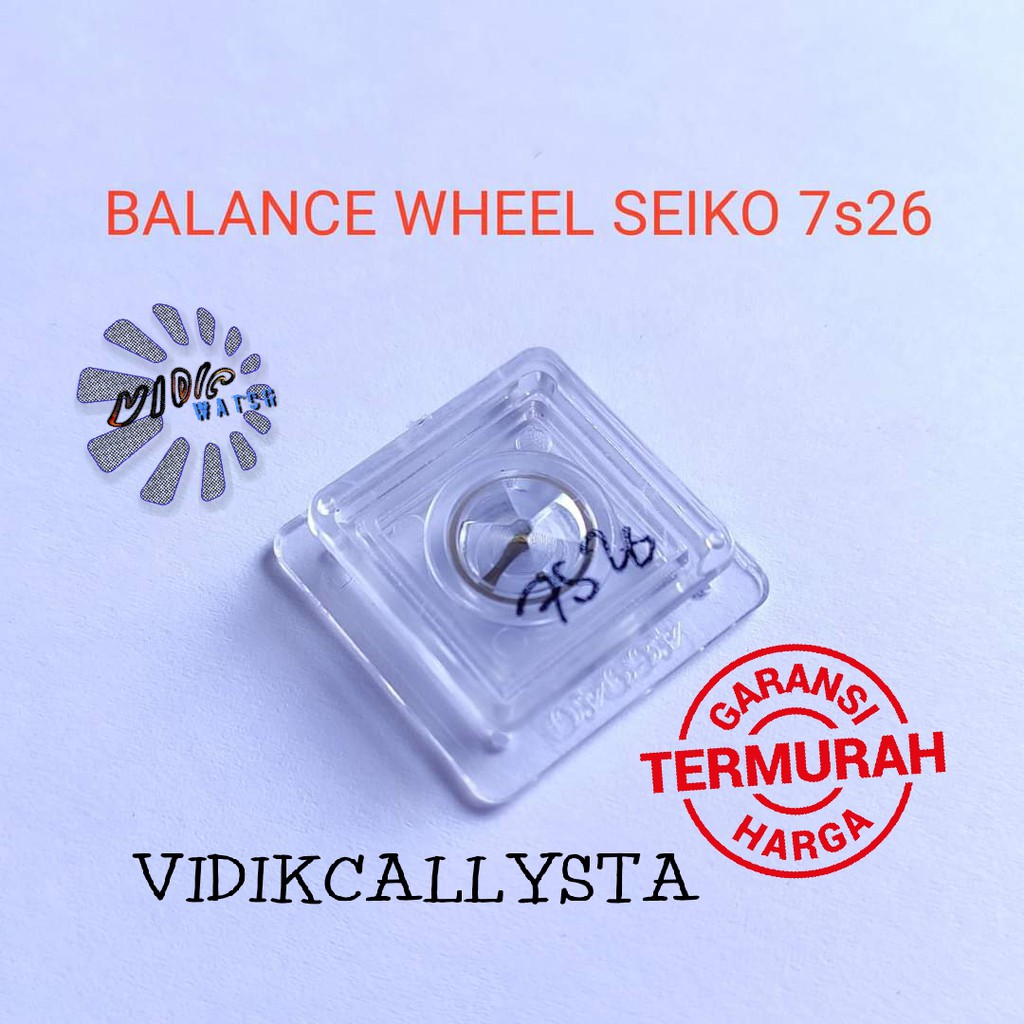 Seiko watch Balance Wheel Spring Mesin Seiko 7S26