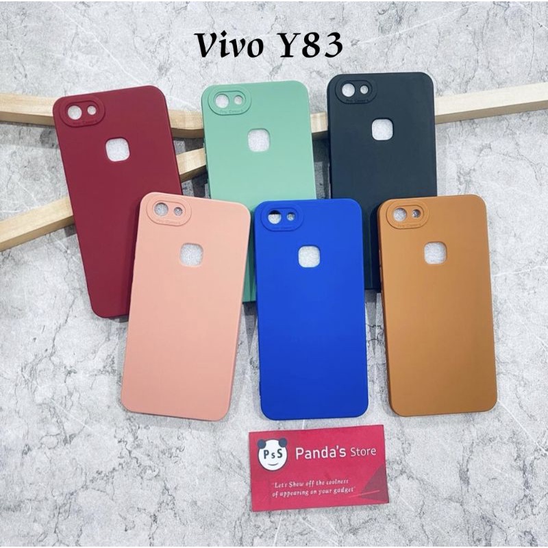 Softcase Pro Camera Vivo Y83 Candy Case Full Color 3D Silikon TPU