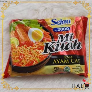 

MIE SEJATI KUAH AYAM CABE