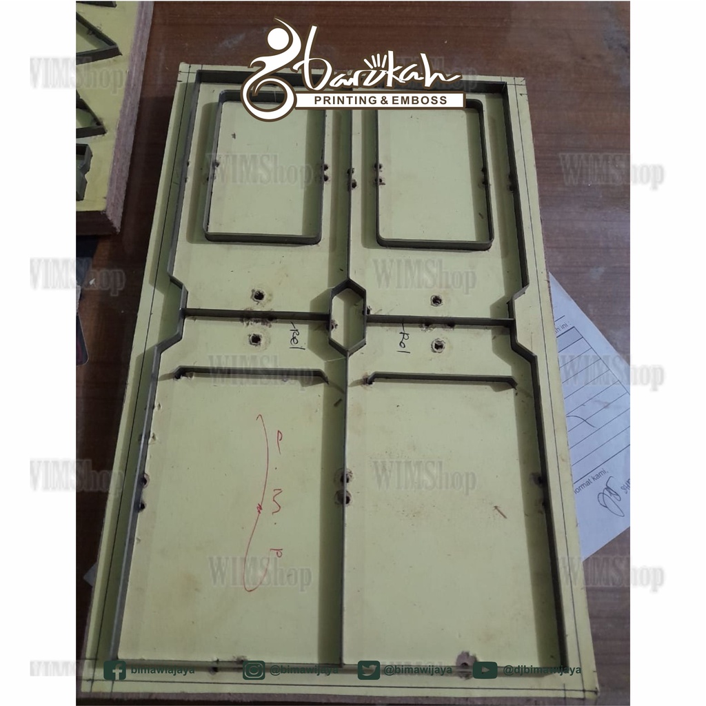 

Jasa Pembuatan Pisau Pond/Rel/Plong/Cacah/Die Cutting