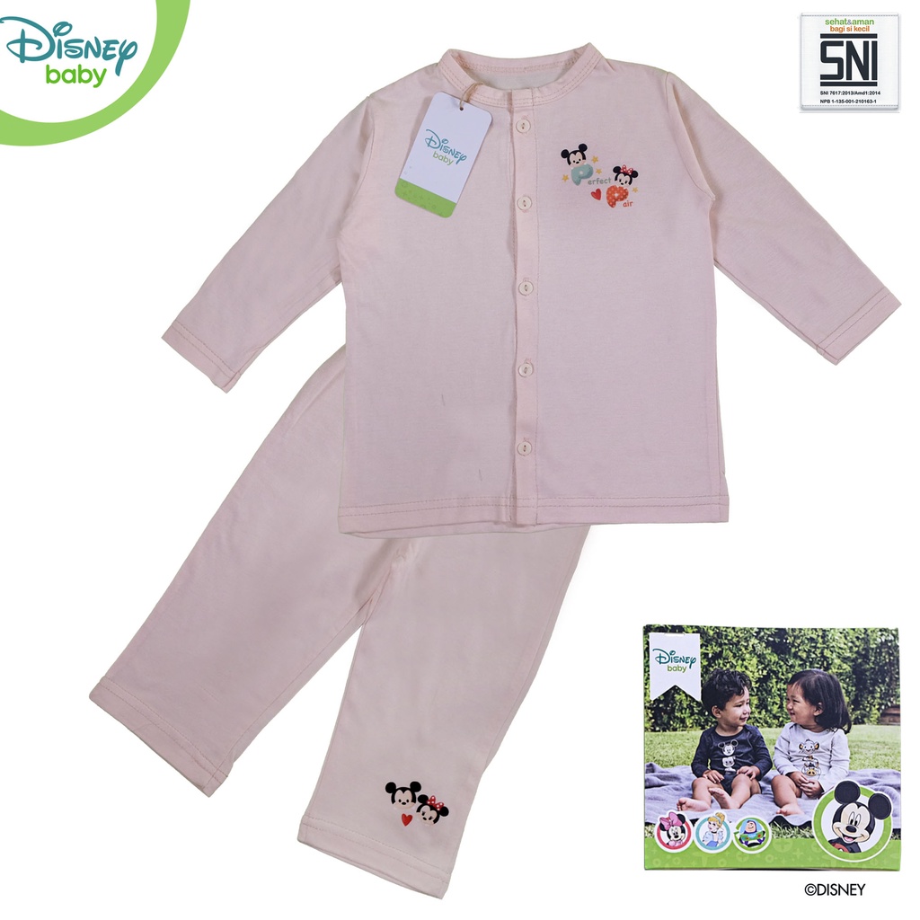 Piyama Bayi Set Tsum Tsum DISNEY Katun Bambu DTT27