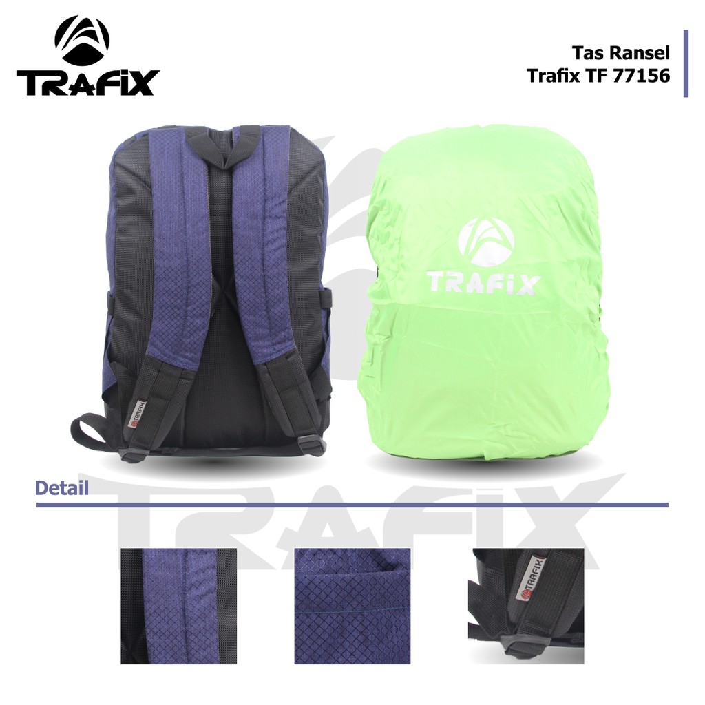 [KLIKTAS] Tas ransel laptop Trafix TF77156 backpack sekolah kuliah tas punggung