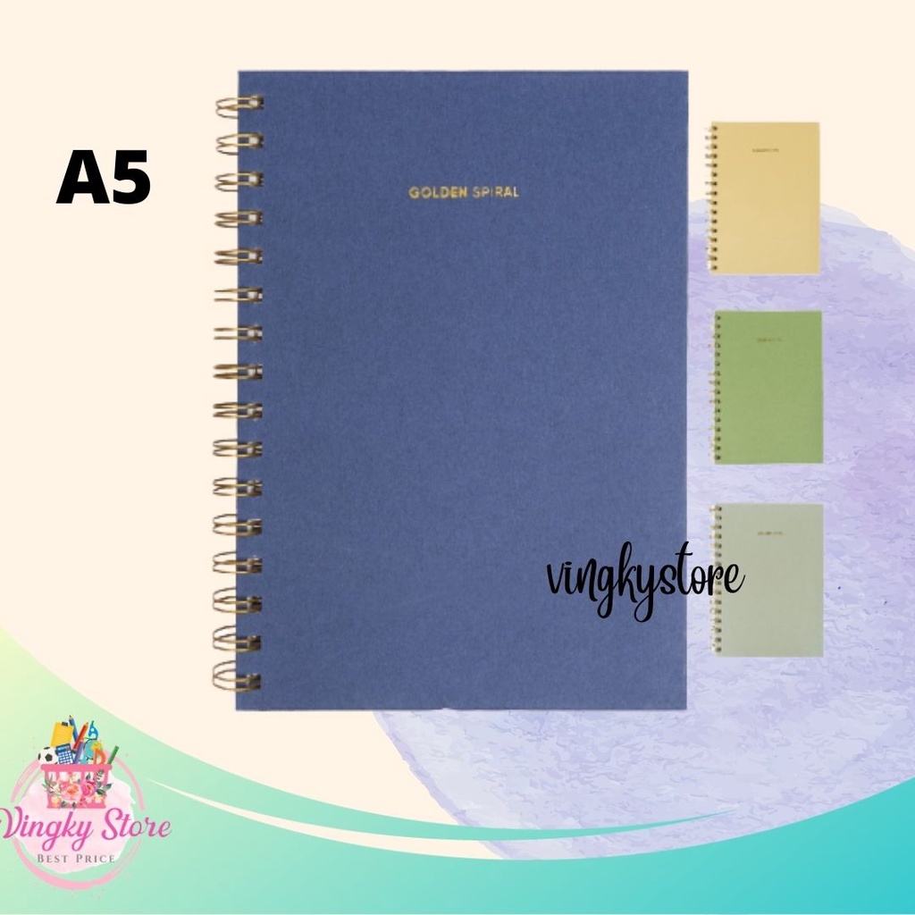 

Buku Catatan Bergaris / Notebook Spiral A5 NB-721 Joyko