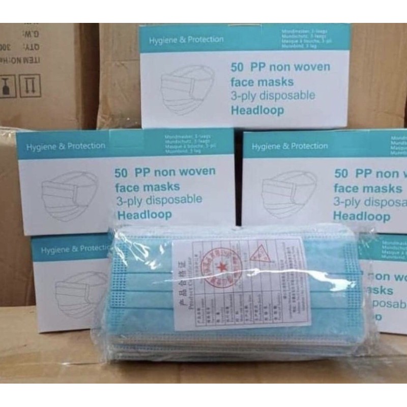 MASKER HIJAB DISPOSABLE ISI 50 PCS