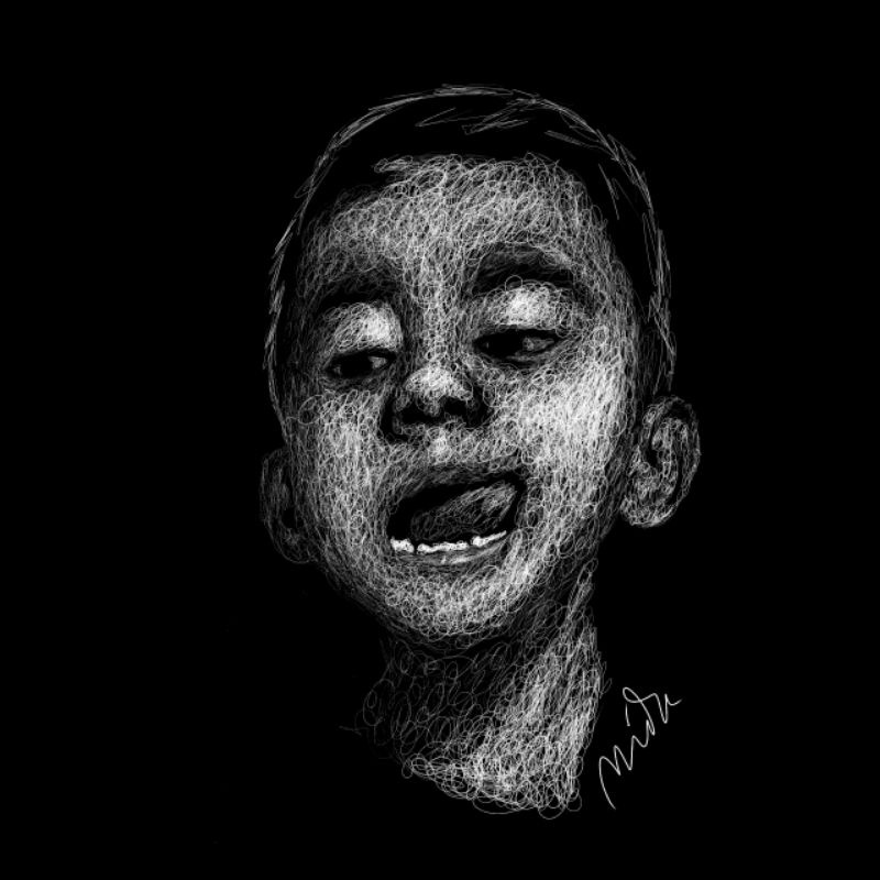 jasa edit foto, ilustrasi, vector, scribble art digital