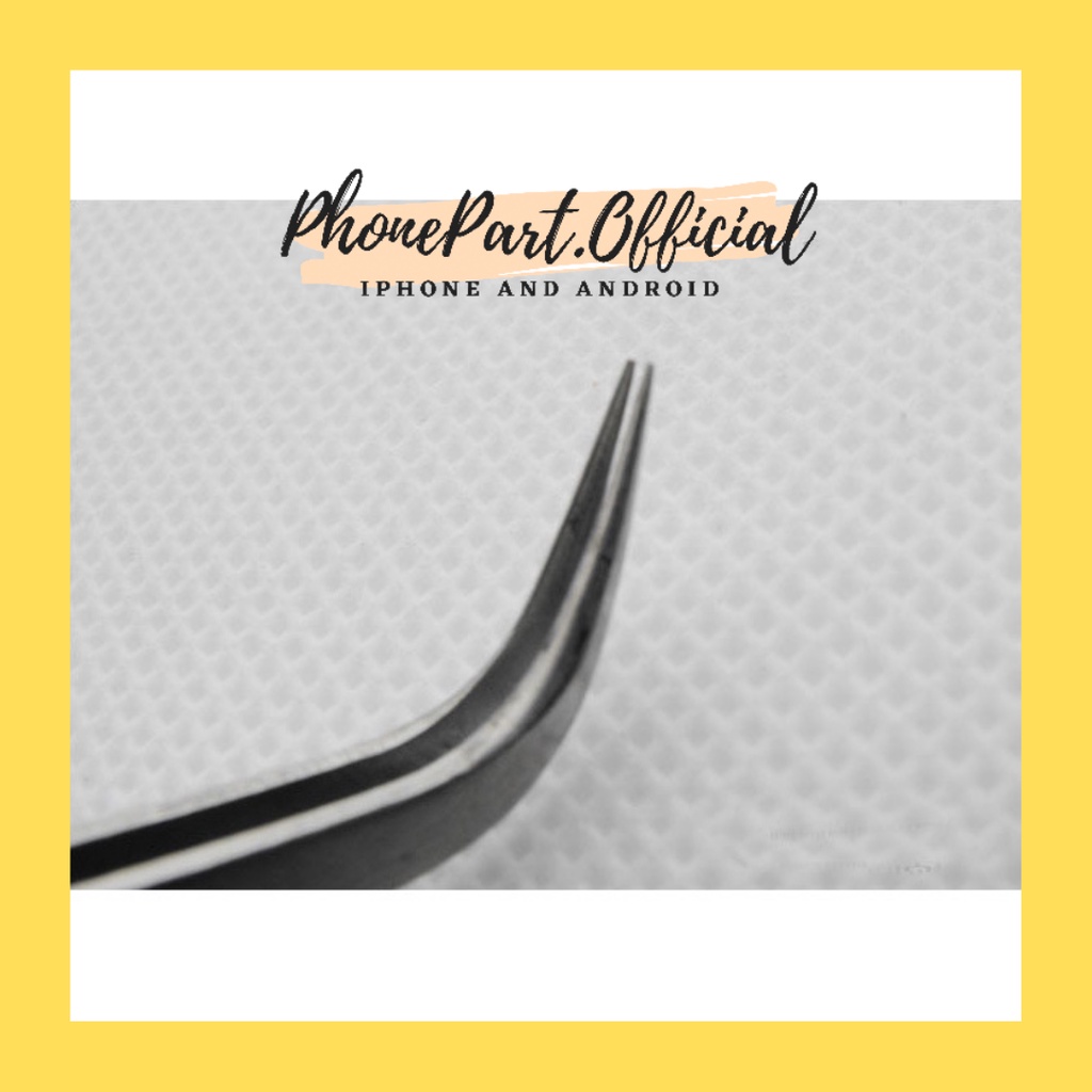 Pinset VETUS Serbaguna Tajam Lurus / Bengkok Stainless Steel Pingset GOOI Sparepart HP Smartphone Bulu Mata Sarang Walet