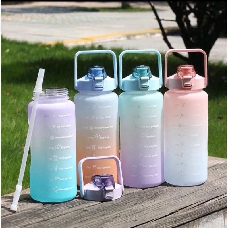 BOTOL VIRAL 2LITER/ BOTOL ARTIS / BOTOL PELANGI free stiker