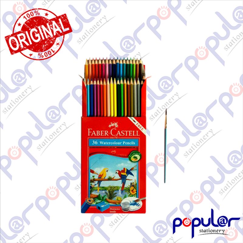 

Pensil Warna Faber Castell Water Color 36C Panjang