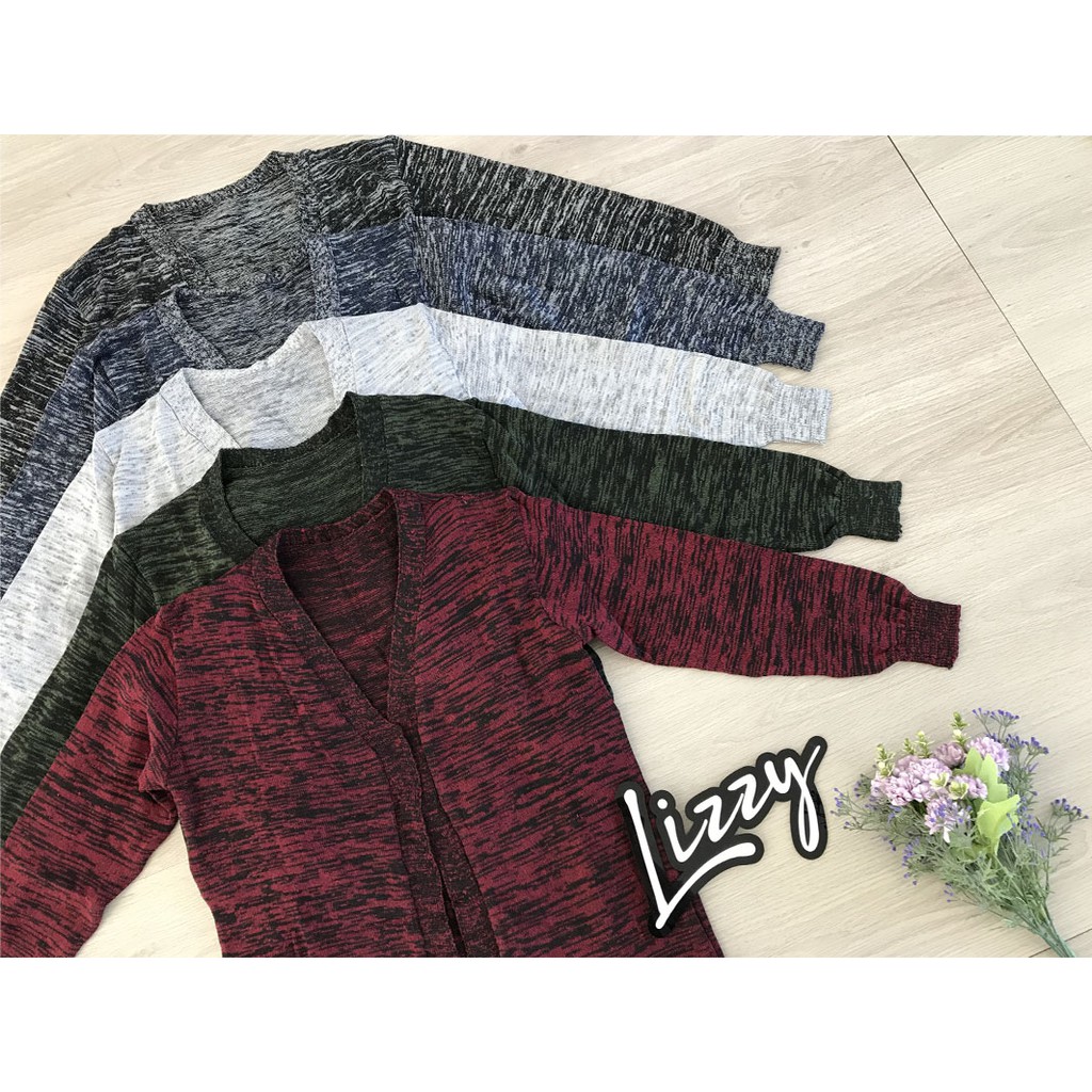 Lizzy - LONG TWIST CARDIGAN