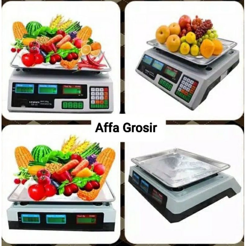 Timbangan Duduk Digital Timbangan Laundry 40kg timbangan buah elektrik 40 kg