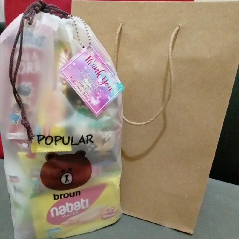 

paket snack ulang tahun ( pouch )