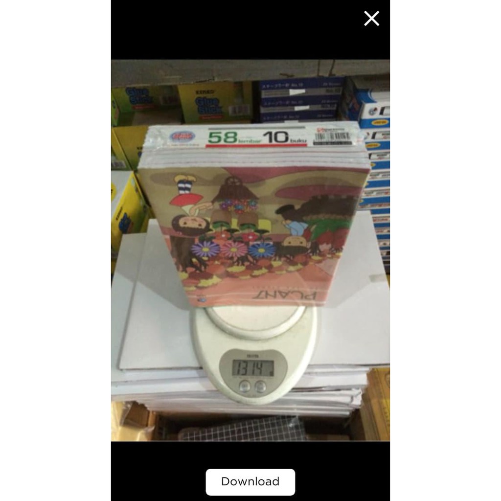 

BARU buku tulis sidu 58 lembar sinar dunia / 10 buku