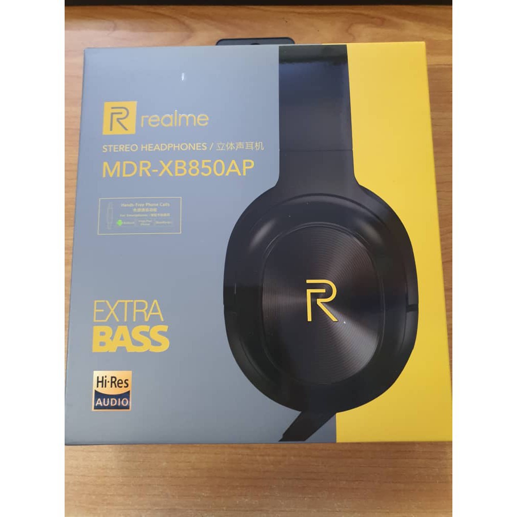 Headphone Realme Stereo Mdr-Xb850 Extra Bass