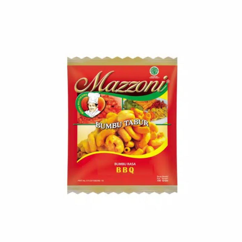 

Mazzoni Bumbu Tabur Rasa Balado/BBQ 100 gr 1 Renteng isi 10 pcs
