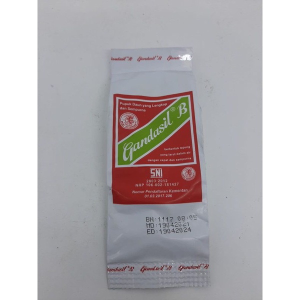 Pupuk Bunga Gandasil B 100Gram