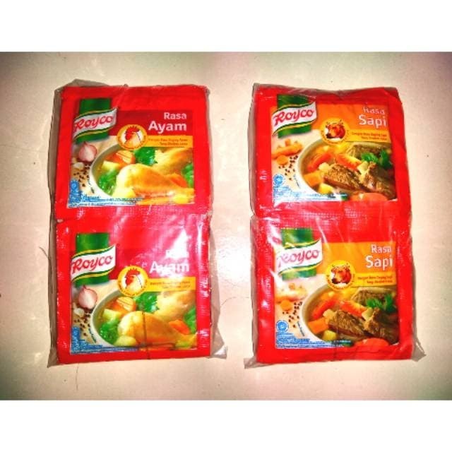 

NEW ROYCO Sapi / Ayam Bumbu Penyedap 8gr / Renceng [ 12 pcs ] - Ayam