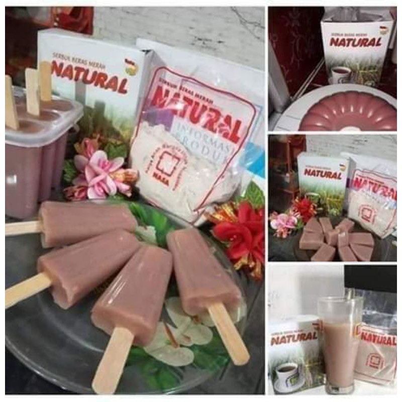 

SBMN(SERBUK BERAS MERAH NATURAL)ALAMI 250grm