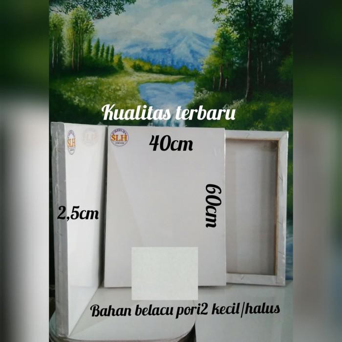 

Lukisan / kanvas lukis untuk cat akrilik /minyak /kuas/palet Bisa cod