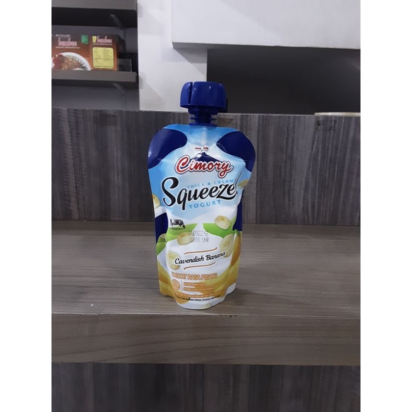 Cimory Squeeze Yogurt Cavendish Banana 120gr