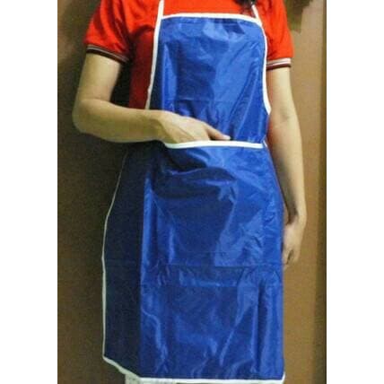 CELEMEK PARASUT TAHAN AIR APRON WATERPROOF UNTUK MASAK CUCI PIRING DLL