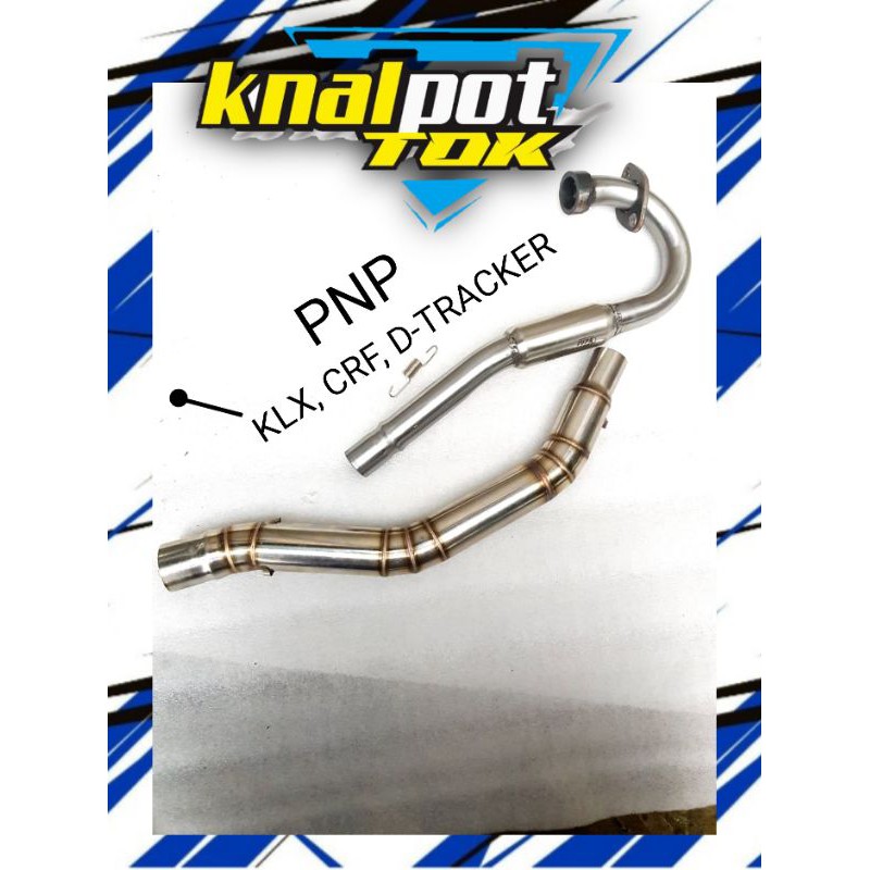 Leher knalpot PnP KLX CRF DTRACKER diameter 50mm