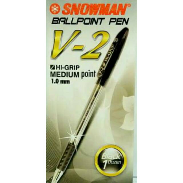 

Pulpen Hi-Gripp (V2) 1.00mm Semi Gel Snowman