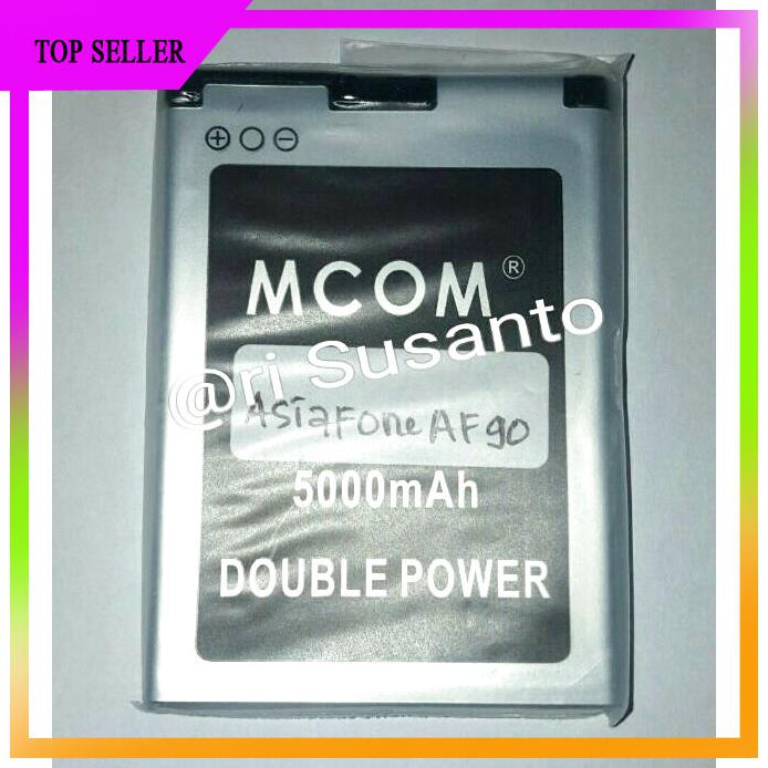 ACC HP BATERAI MCOM ASIAFONE AF90 DOUBLE POWER 5000MAH