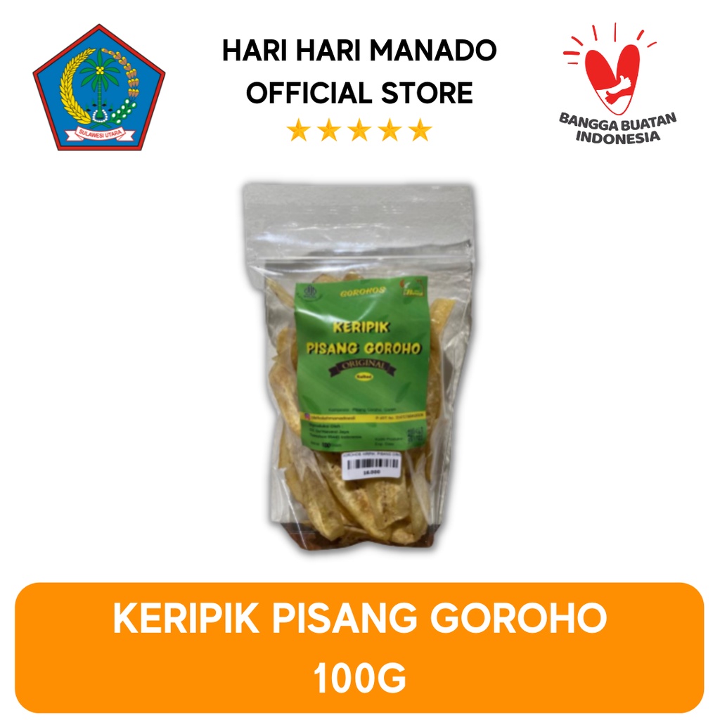 

KERIPIK PISANG GOROHO 100G