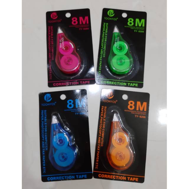 

Correction Tape Toonyos 8meter (1pc)