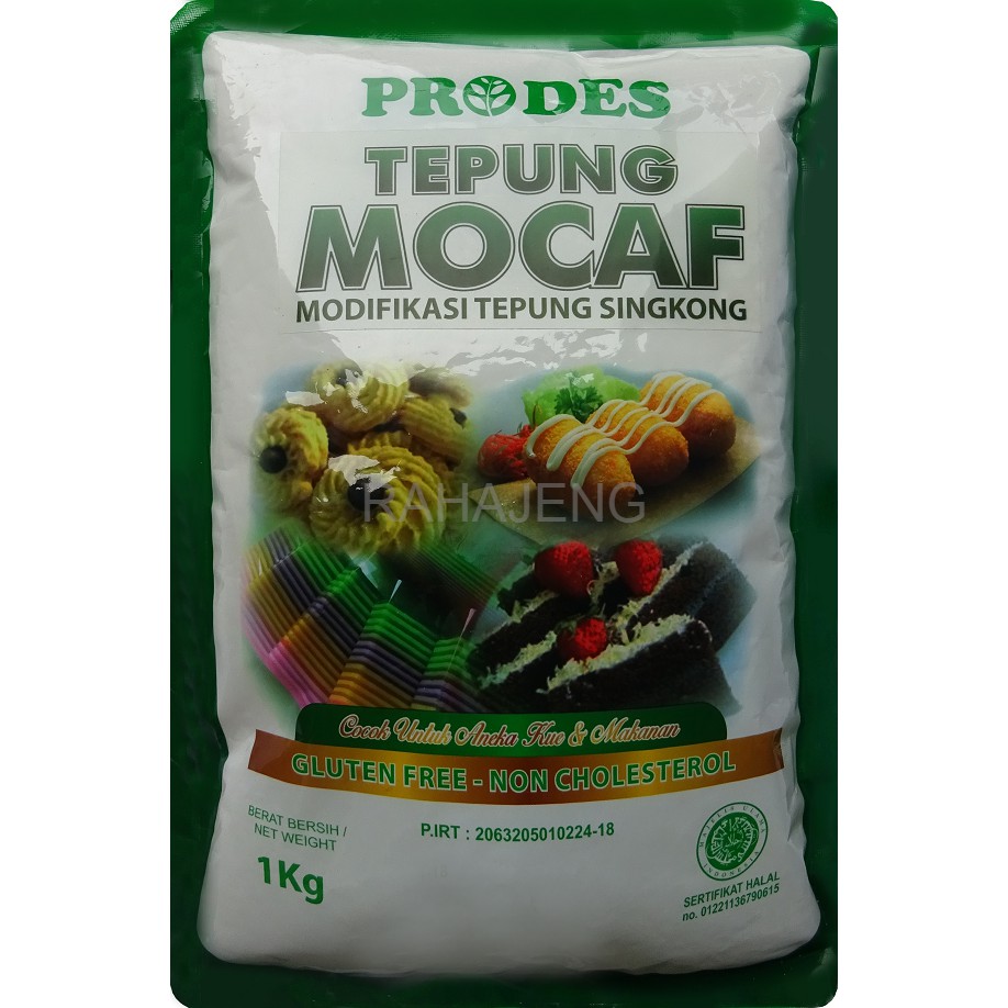 

PRODES TEPUNG MOCAF PENGGANTI TERIGU GLUTEN FREE