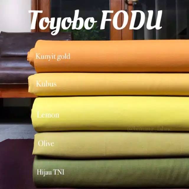 Toyobo Harga 0 5 Meter Panjang 150 Cm Shopee Indonesia