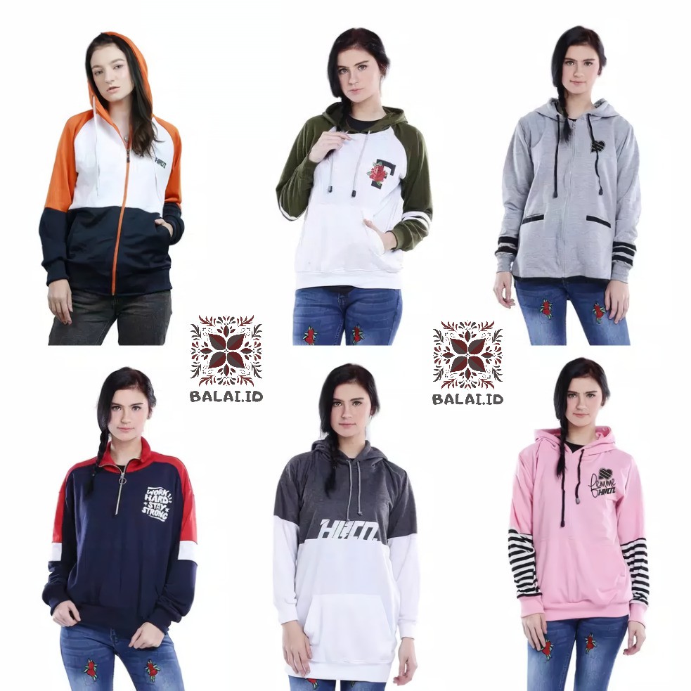 SWEATER HOODIE WANITA ORIGINAL HRCN | SWEATER CEWEK - HOODIE DISTRO | SWEATER WANITA - JAKET WANITA