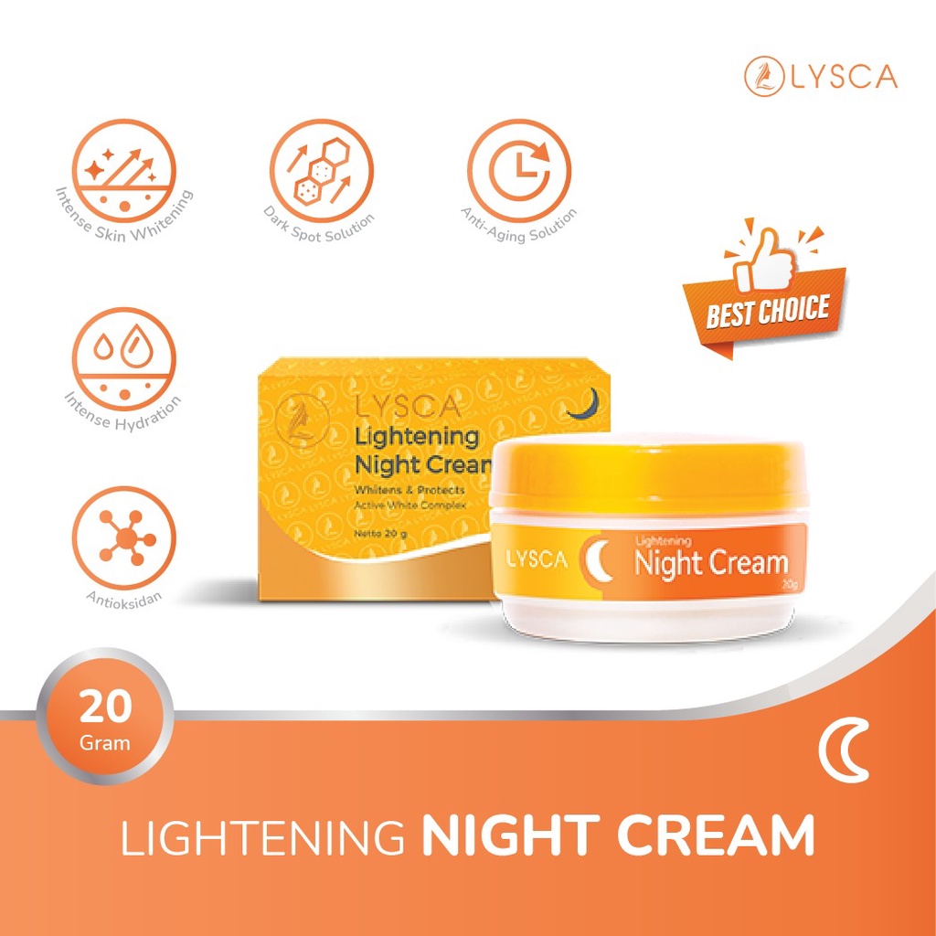 LYSCA Lightening Night Cream