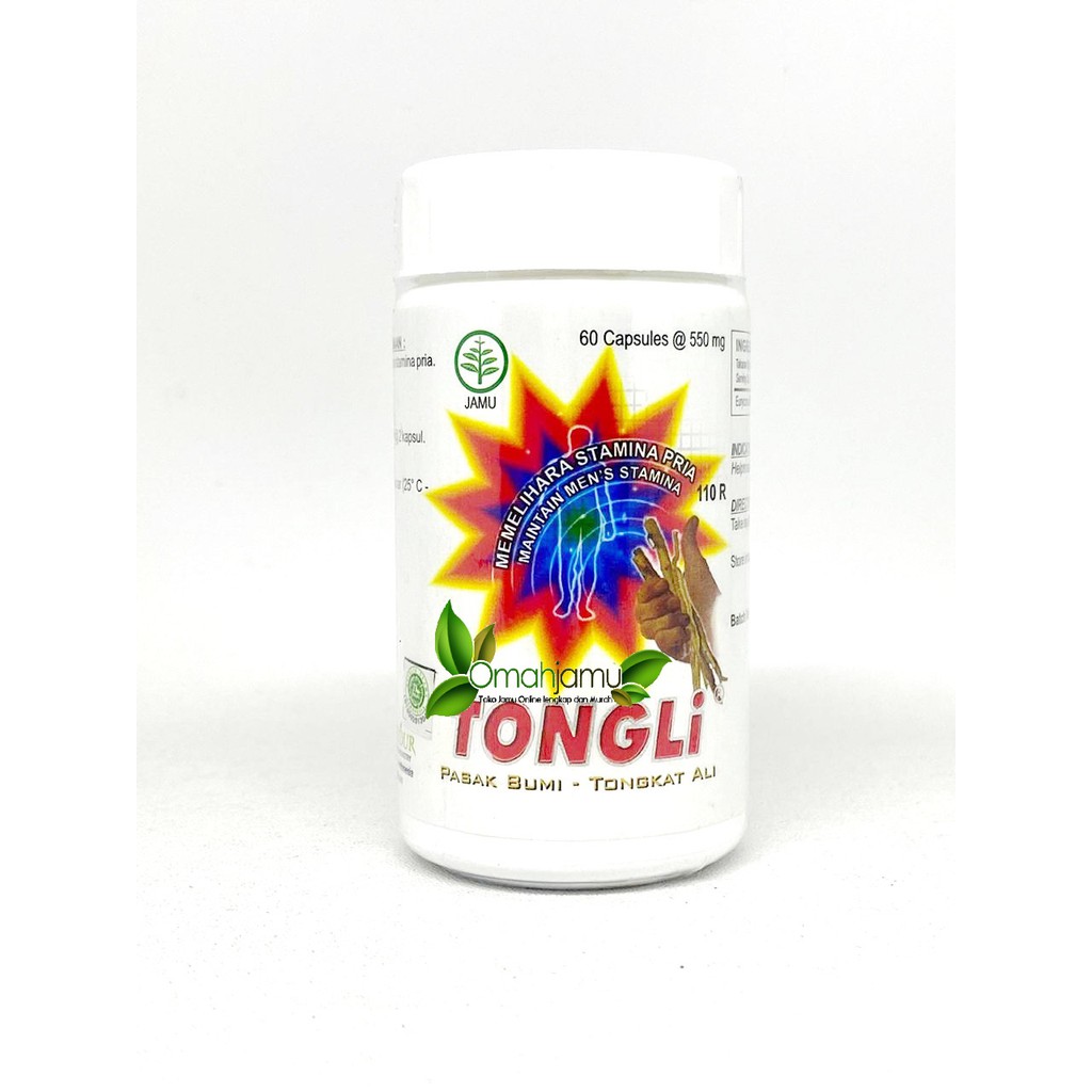 Tongli 60 Kapsul. Stamina Pria Tongli Borobudur