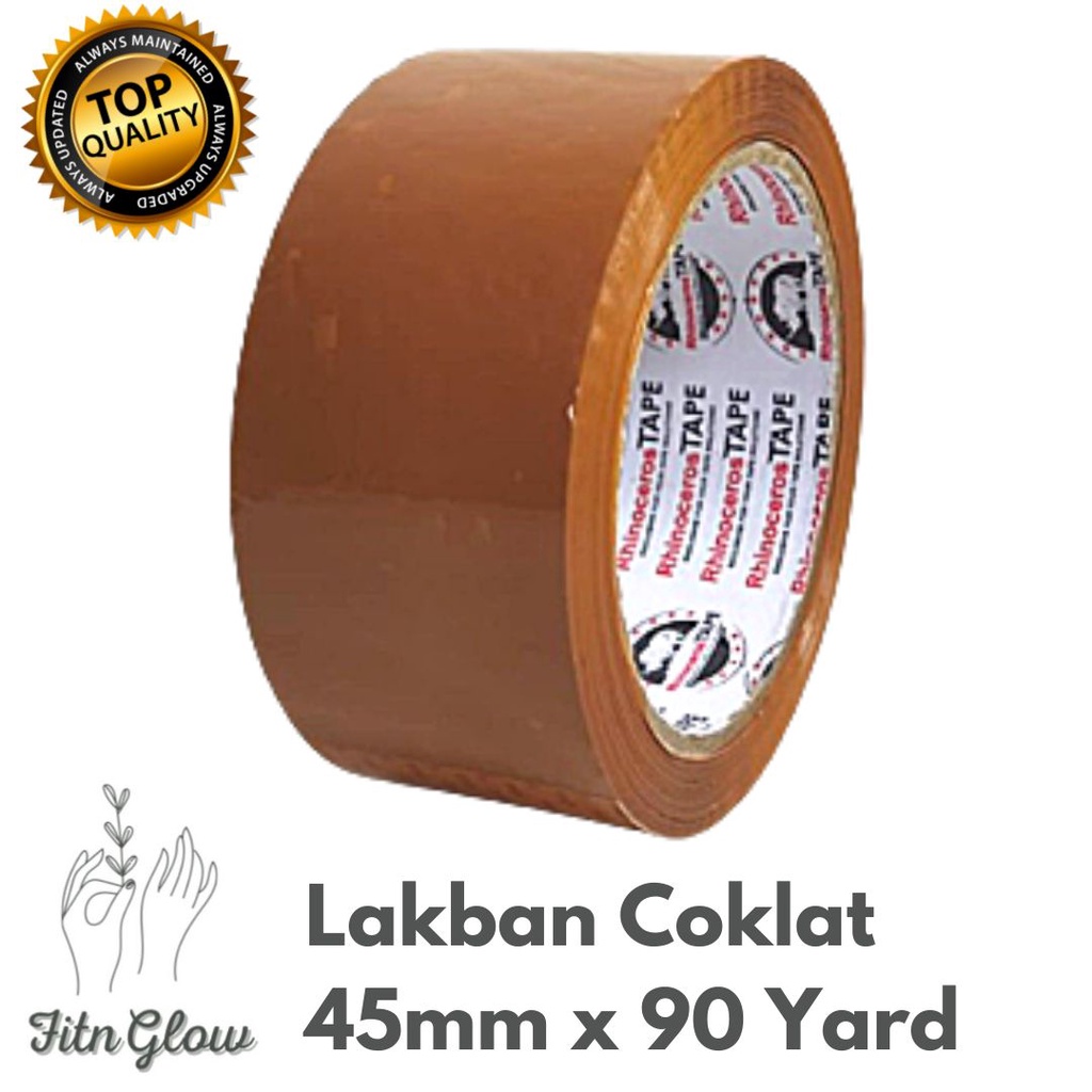 

Lakban Coklat 45mm x 90 Yard Isolasi Lakban Coklat 2 Inci