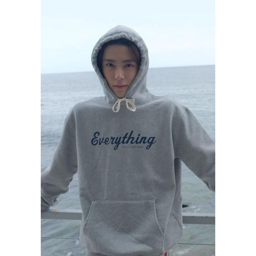 HOODIE UNISEX EVERYTHING /// JUMPER ALA KOREA FLEECE TEBAL HALUS KEKINIAN TERBARU''