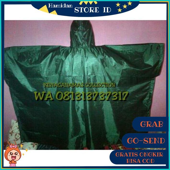Jas hujan ponco TNI-AD NEW